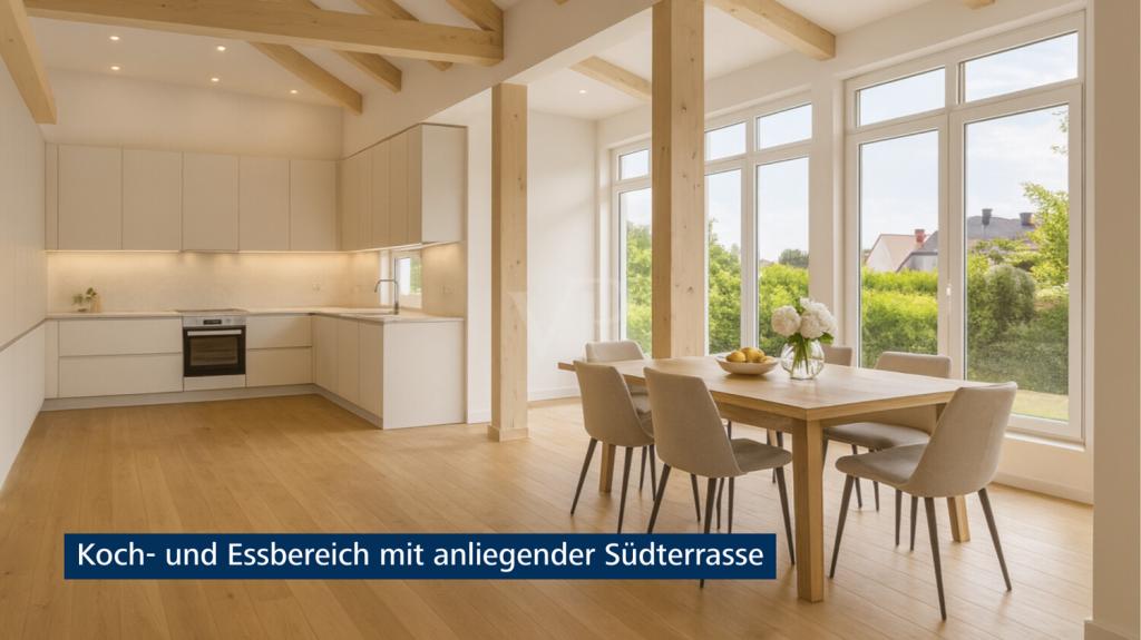 Koch- und Essbereich 