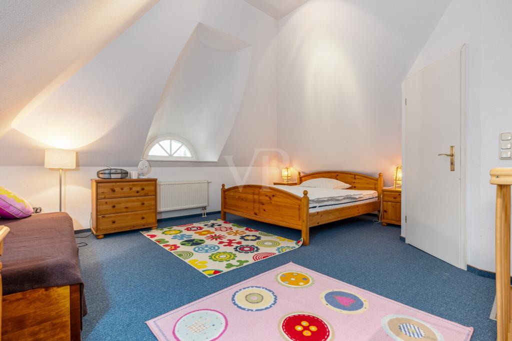 Schlafzimmer Spitzboden
