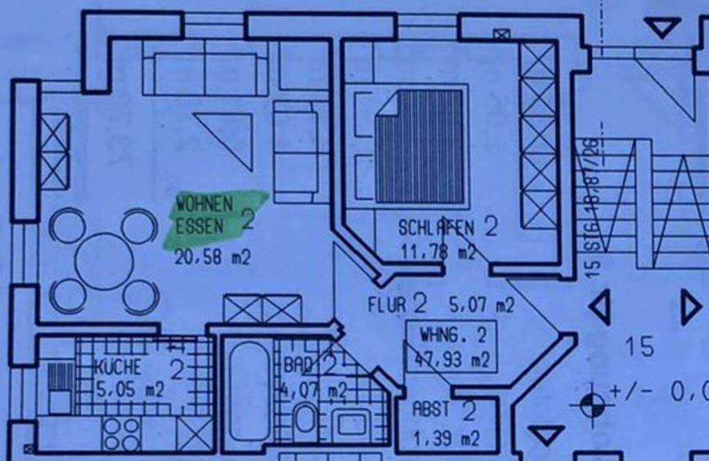 Zeichnung nur ETW. Hachhausener Str. 14. 45711Datteln