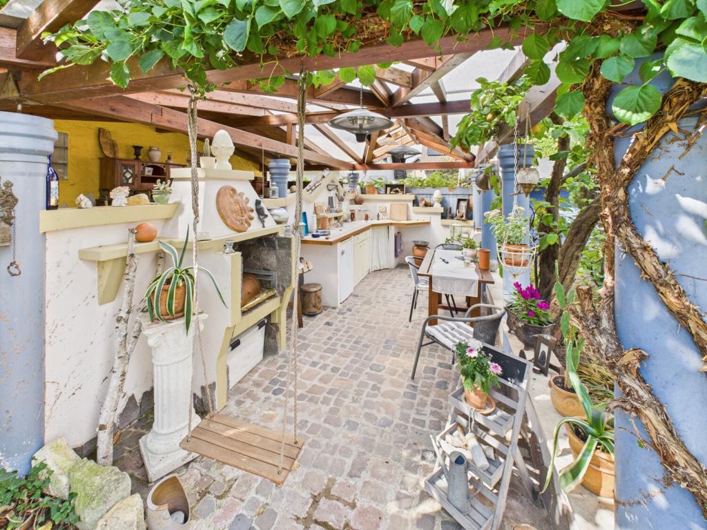 verwunschene Außenküche