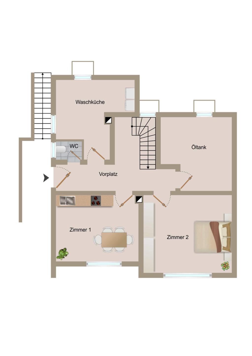 Grundriss Erdgeschoss