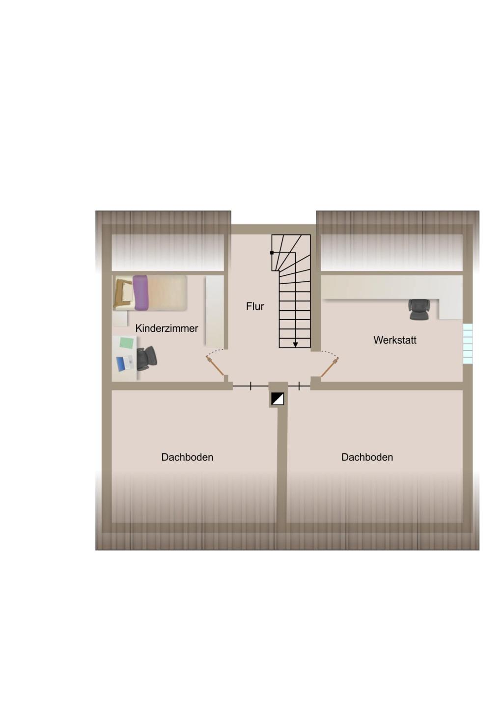 Grundriss Dachgeschoss