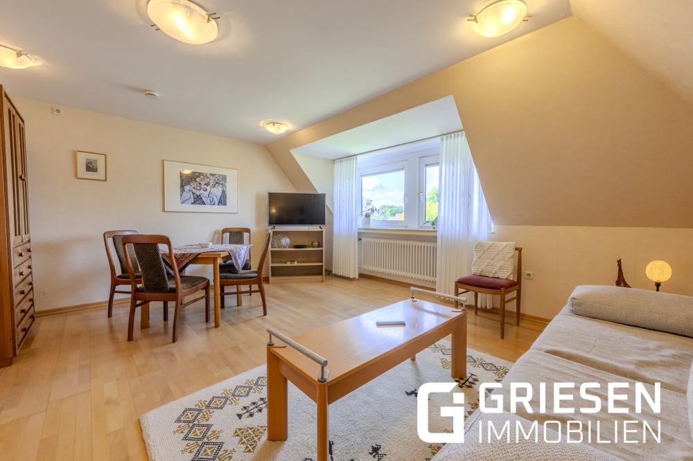 Wohnen mit Freiraum: Großzügige Dachgeschosswohnung mit Balkon & Gartenanteil in zentraler Lage von Haren (Ems) - Foto 2