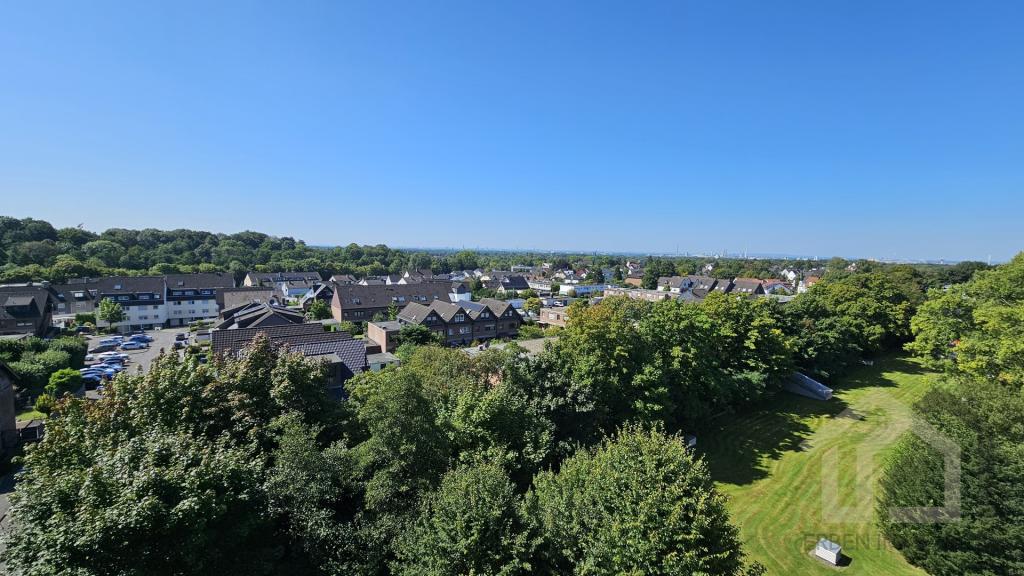 Süd-Balkonblick Kölner Skyline