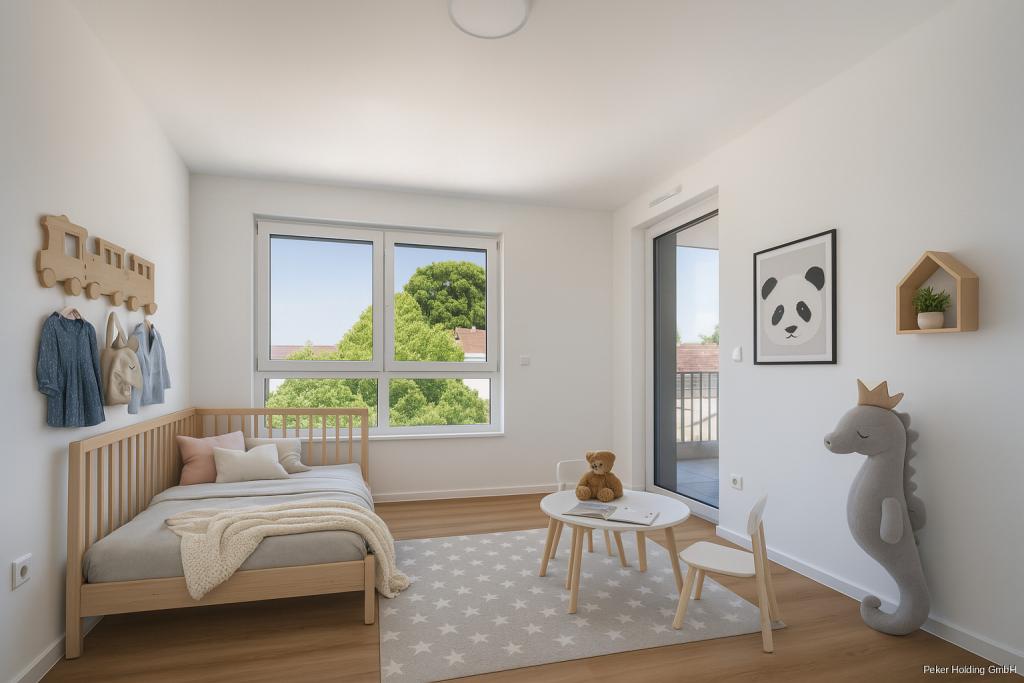 Kinderzimmer Rendering