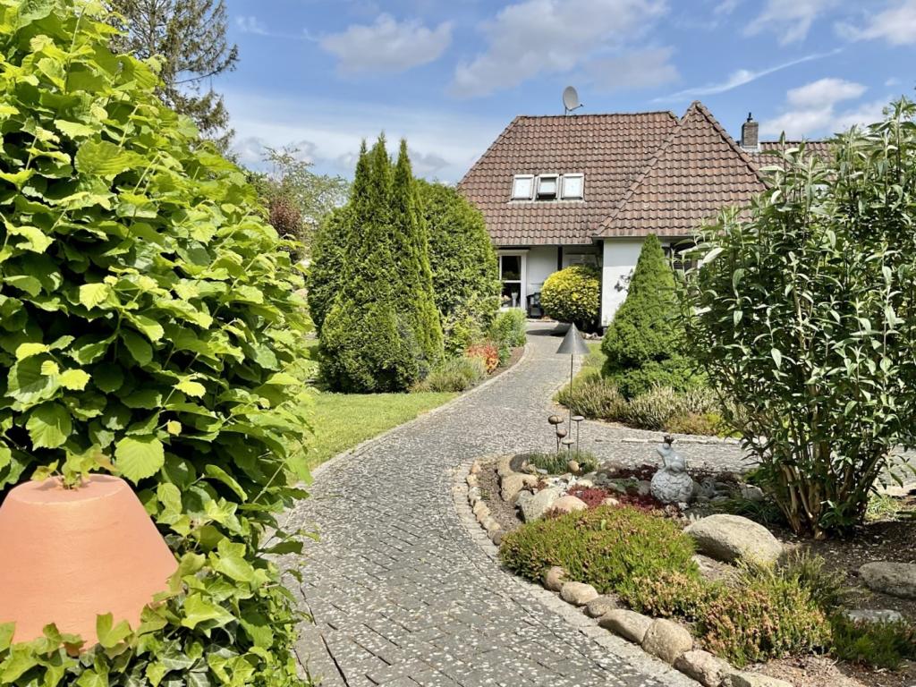 Blick zum Haus