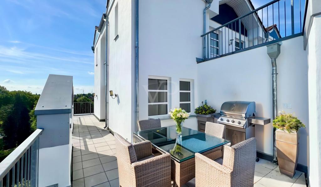 Terrasse Arbeitszimmer