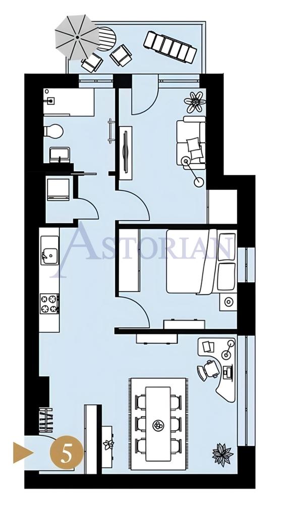 Grundriss WE05