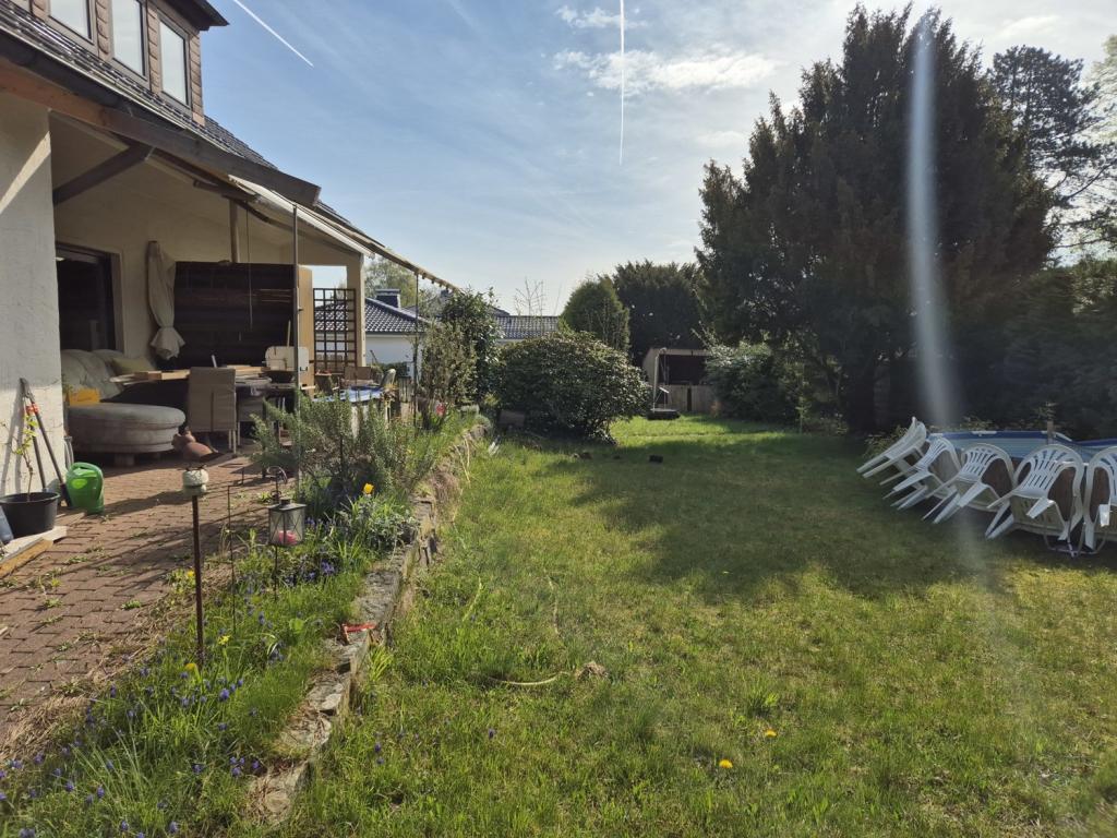 Terrassen-Gartenansicht