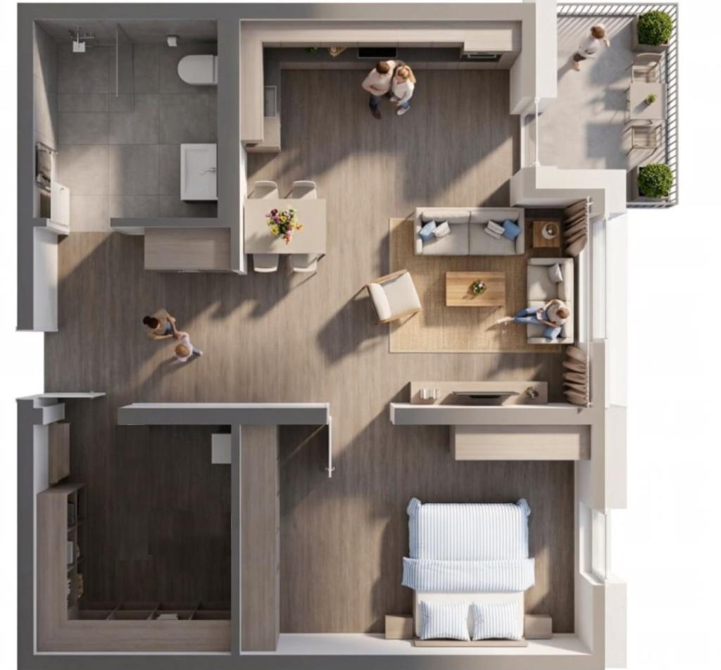 01.11.26 | Behagliche 2-Zimmer-Wohnung mit Balkon und Senioren-Komfort [34] - Foto 2