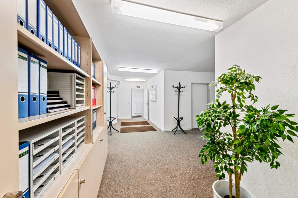 Entré Einheit Haus links