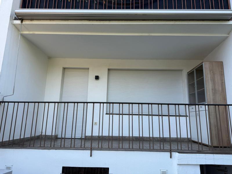 Blick auf Loggia