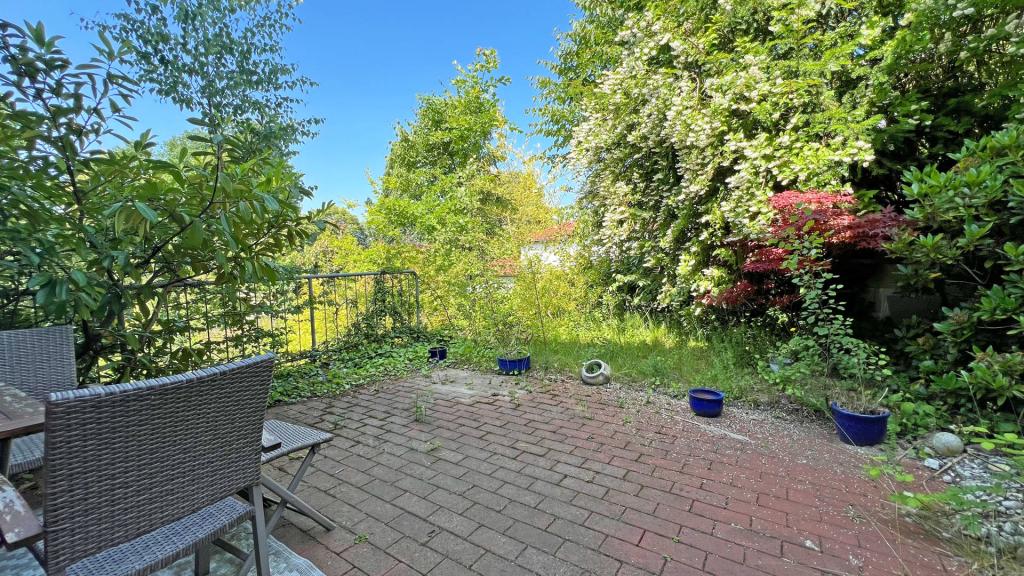 Die eigene Westterrasse