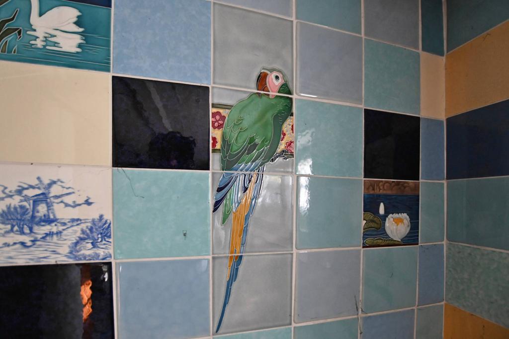 Fliesendetail aus den Kellerräumen