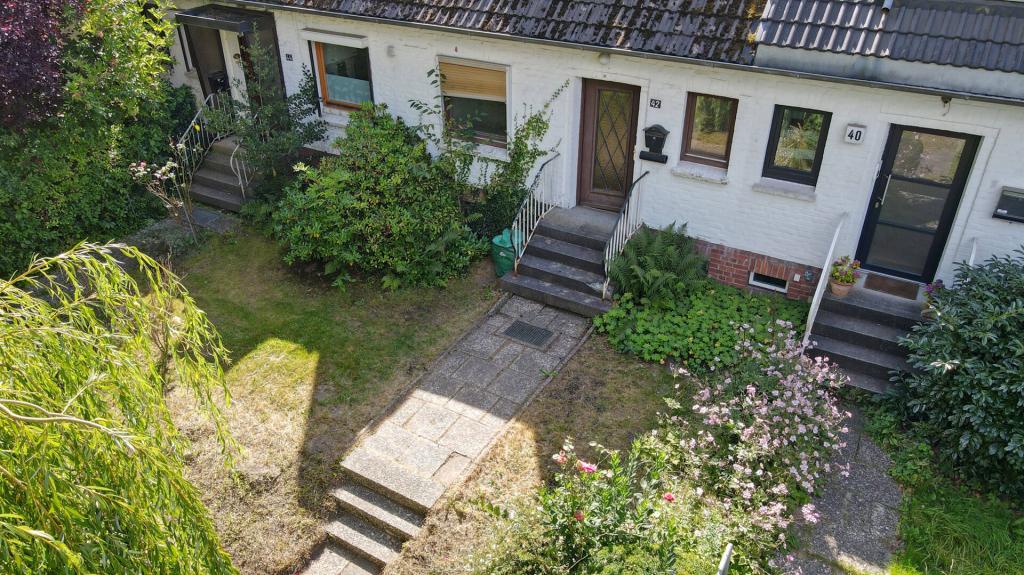 Drohnenaufnahme Vordergarten
