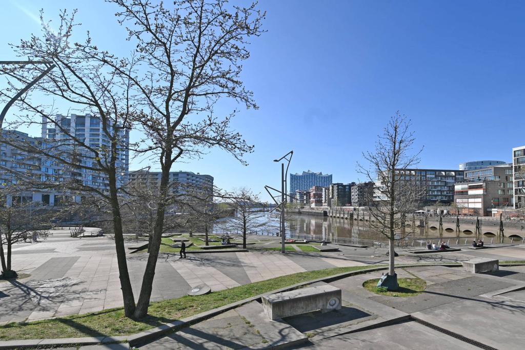 Park vor der Tür