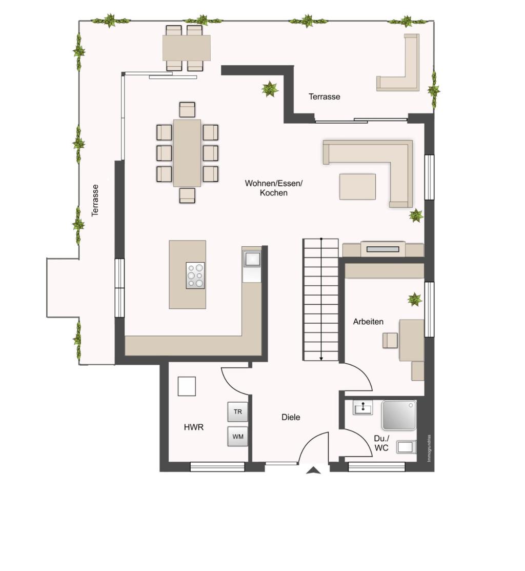 Grundriss EG 