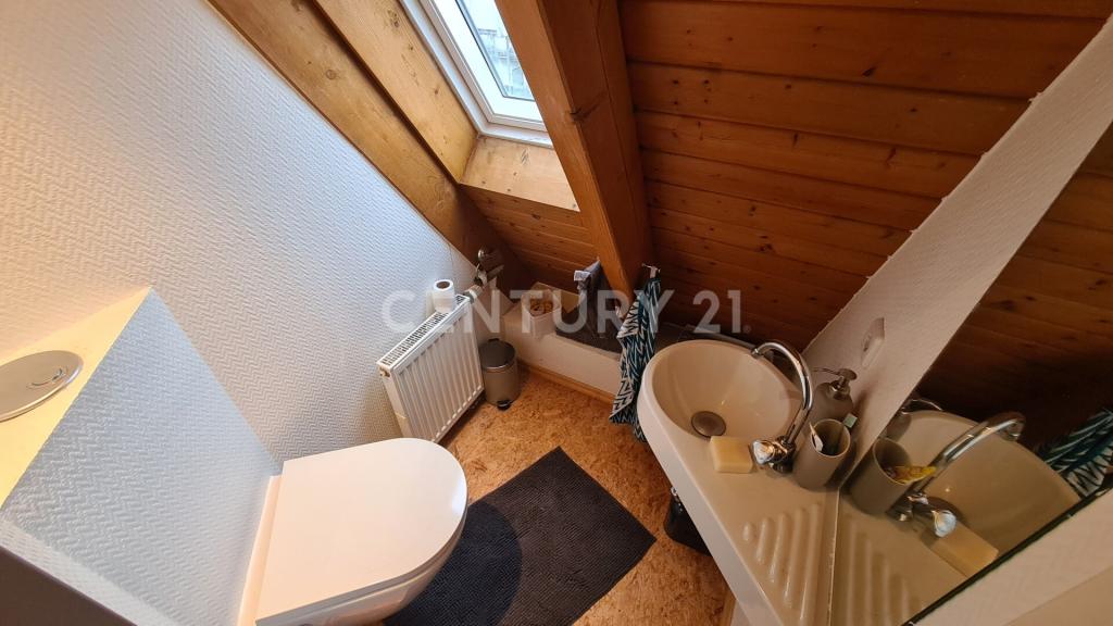 Toilette Spitzboden