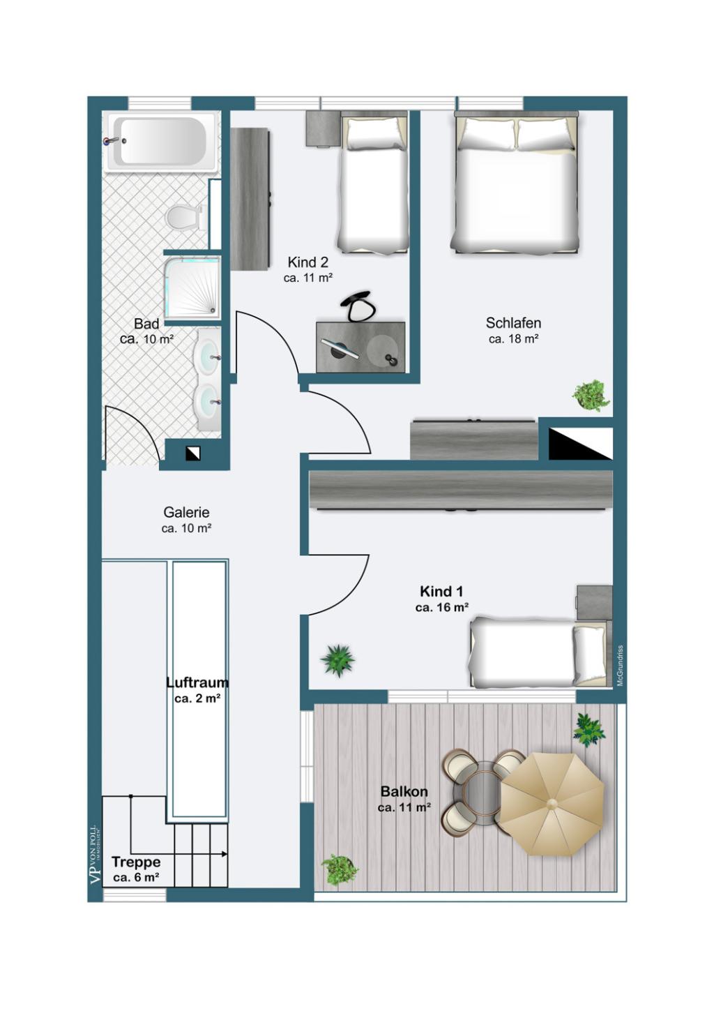 6-Grundriss OG mögliches viertes Zimmer-2