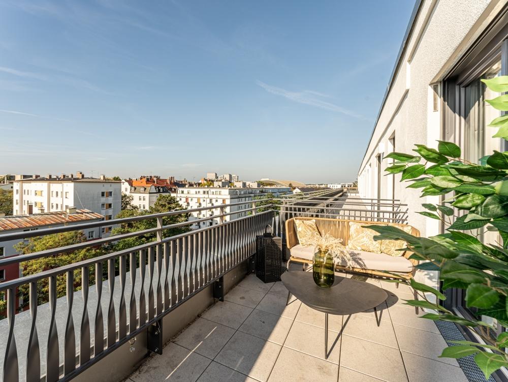 Dachterrasse I Beispiel Möblierung