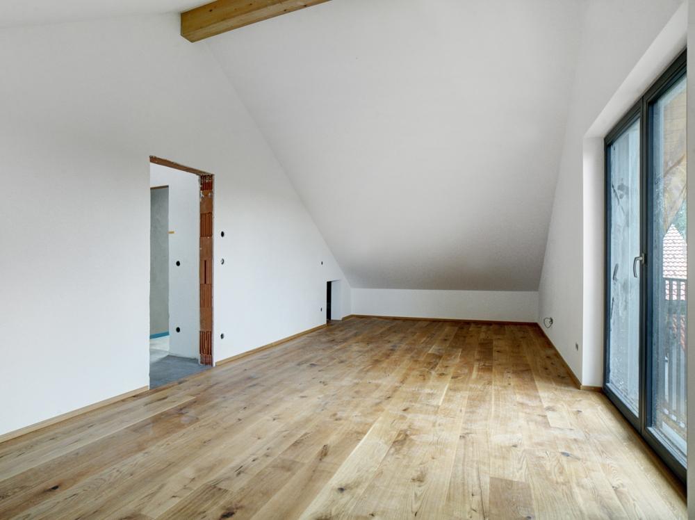 Dachstudio/Schlafzimmer l Aktueller Baufortschritt