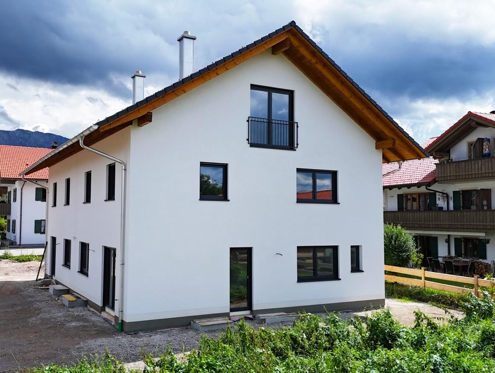 Hausansicht l Aktueller Baufortschritt