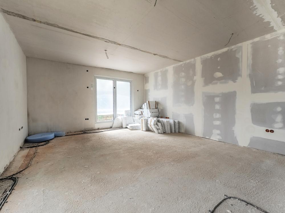 Wohn-/Esszimmer l Aktueller Baufortschritt