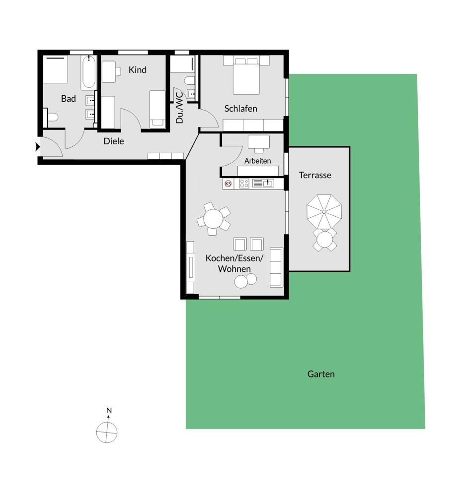 Grundriss l Variante C