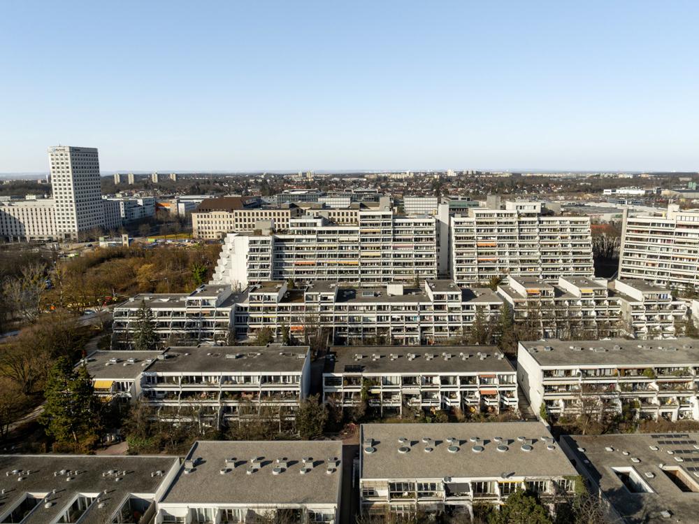 Ansicht Olympiadorf l Umgebung