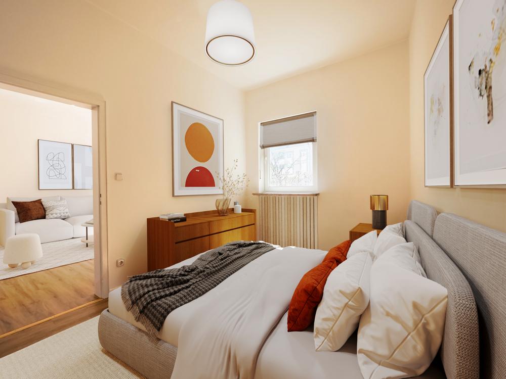 Visualisierung Schlafzimmer
