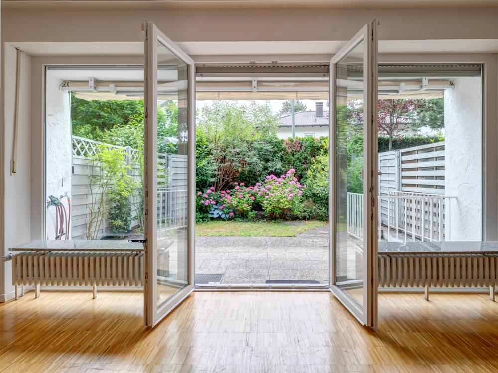 Zugang Gartenterrasse