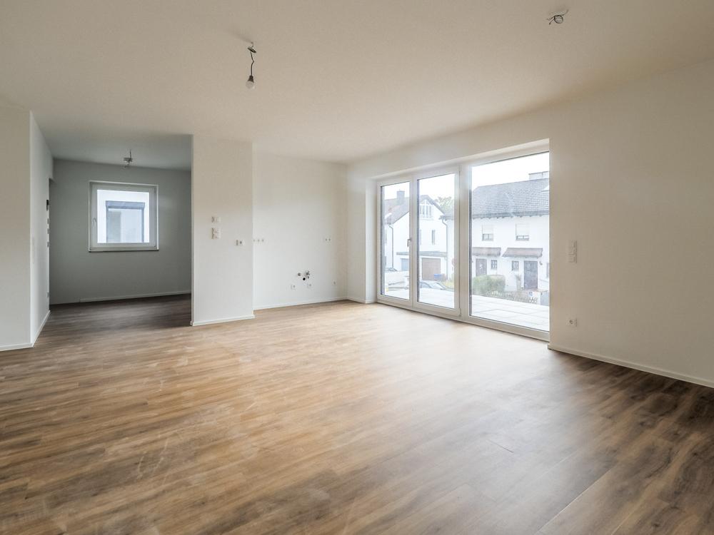 Wohn-/Esszimmer I Aufnahmen aus der Bauphase