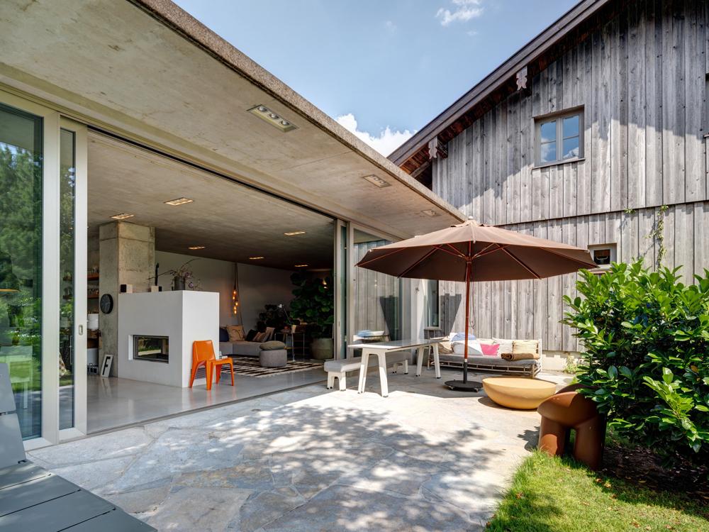 Terrasse l Hausansicht