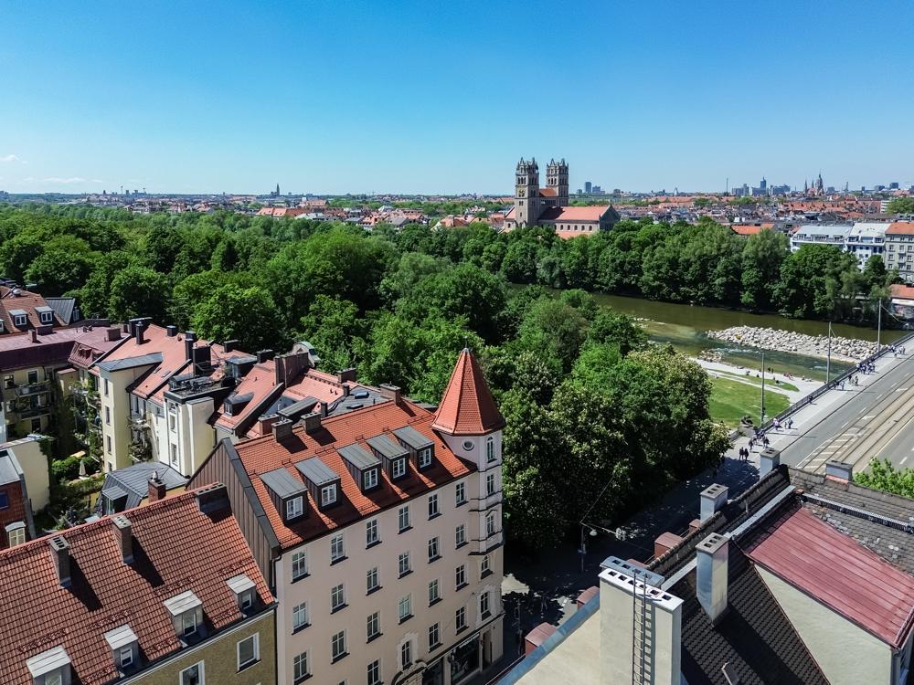 Au - Hell. Mondän. Komfortabel. - Altbaudomizil an der Isar! - Foto 3
