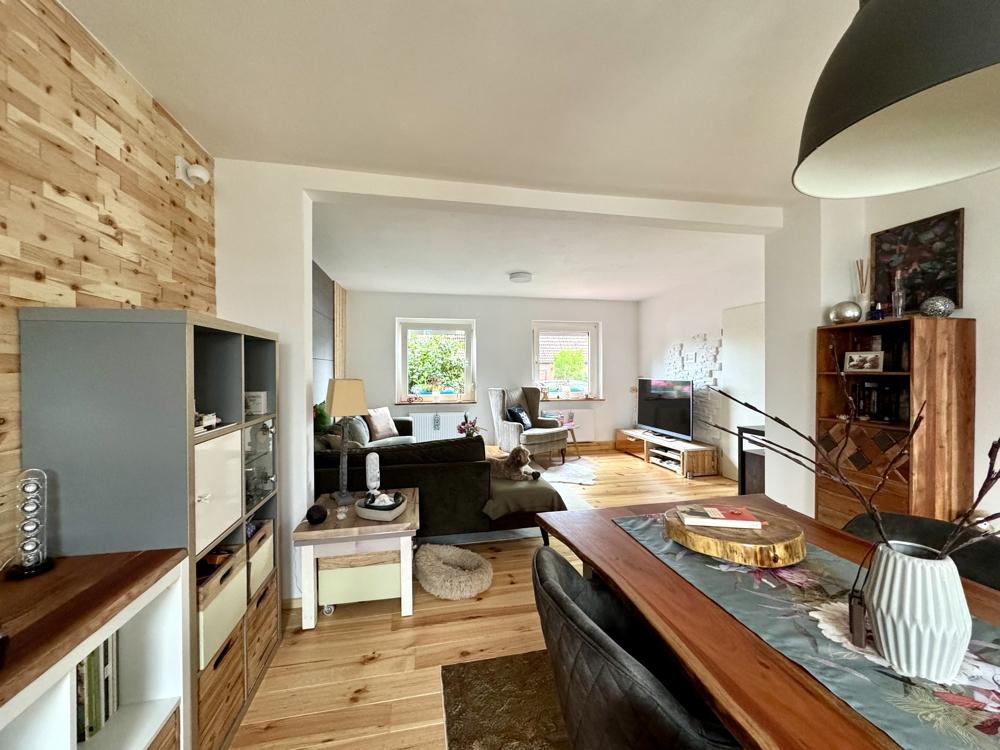 Blick aus dem Esszimmer