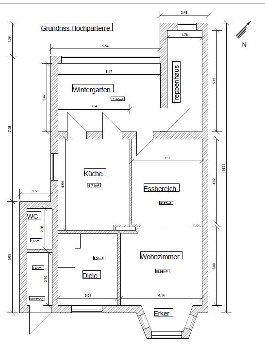 Grundriss Erdgeschoss