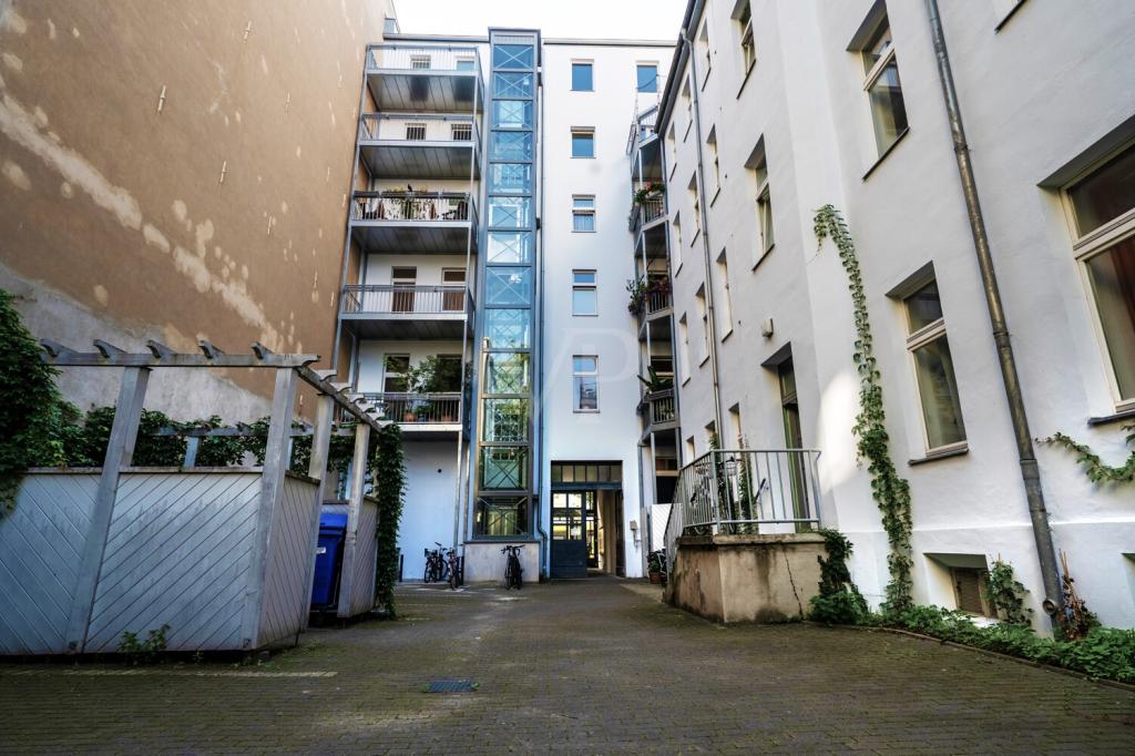 Hausansicht vom Innenhof