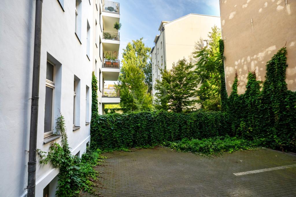 Blick in den Nachbarhof