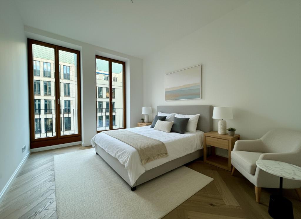 Luxuriöse 2-Zimmer-Residenz mit Blick auf das Hotel Adlon - Photo 5