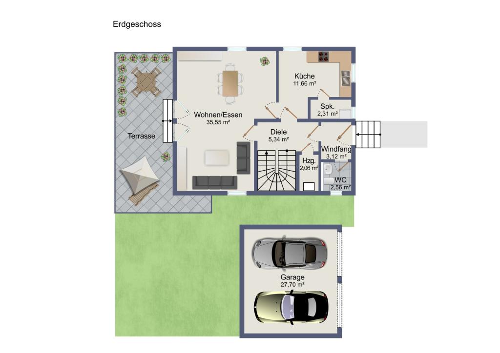 Grundriss EG