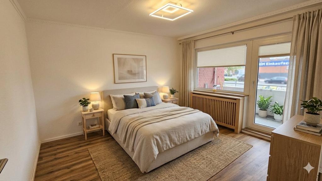 hell & frisch renoviert – 2-Zimmer mit Südbalkon + EBK in Achim - Photo 5