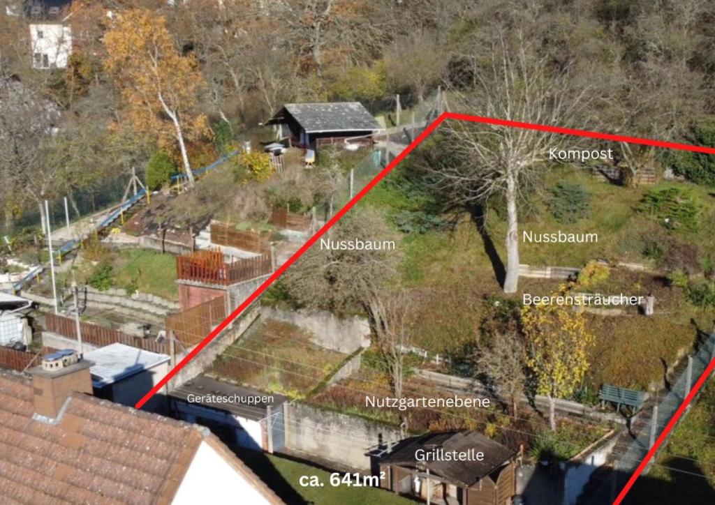 Aussenansicht Foto3, Grenzverlauf Garten