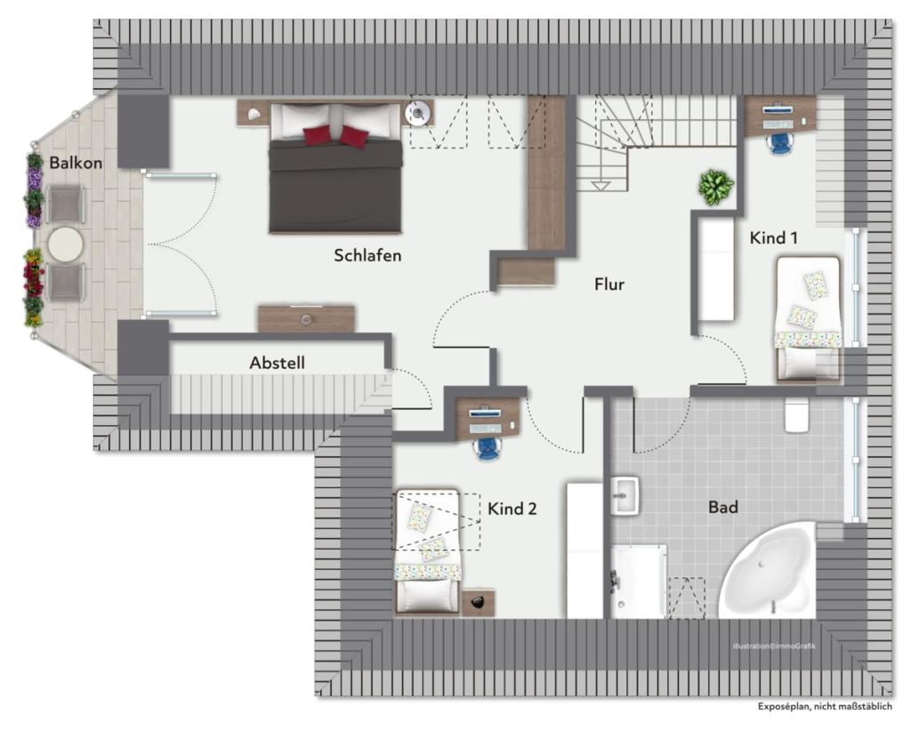 Grundriss DG EFH