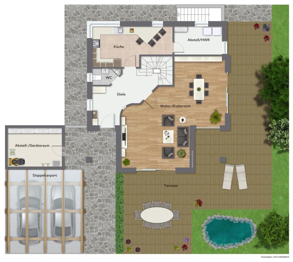 Grundriss Erdgeschoss