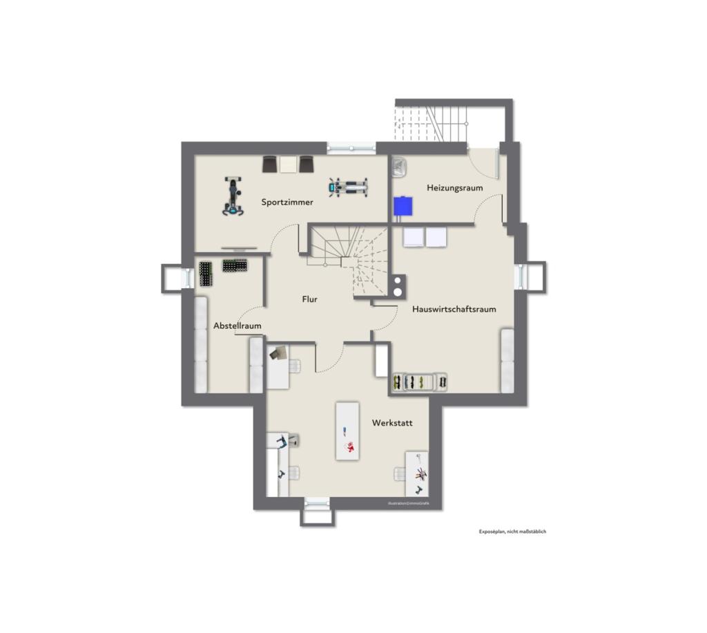 Grundriss Vollkeller