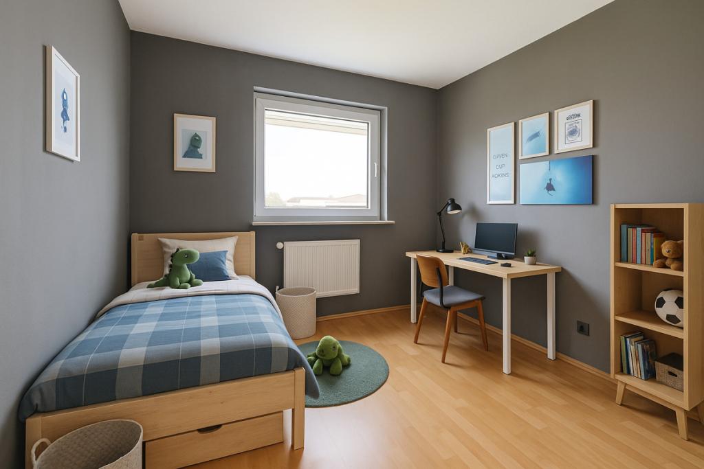 Kinderzimmer II (Homestaging, KI generiert)