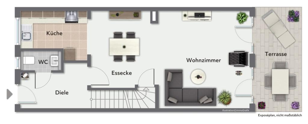 Erdgeschoss Grundriss