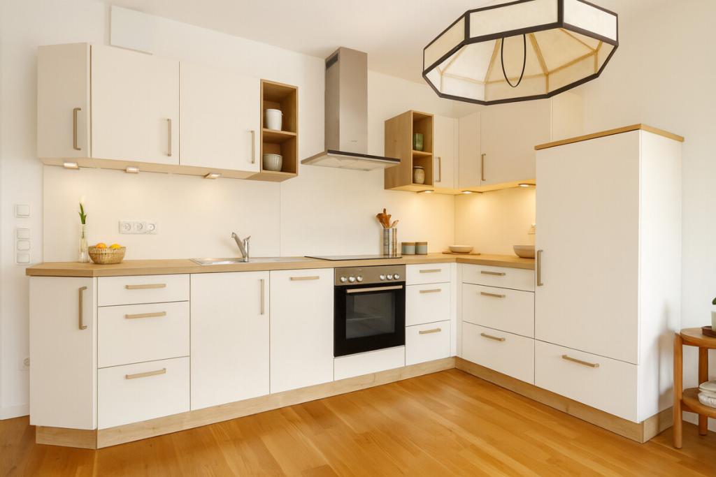 Homestaging Küche (KI-generiert)