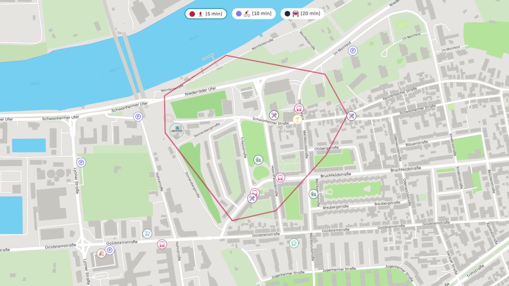 5 Min. zu Fuß