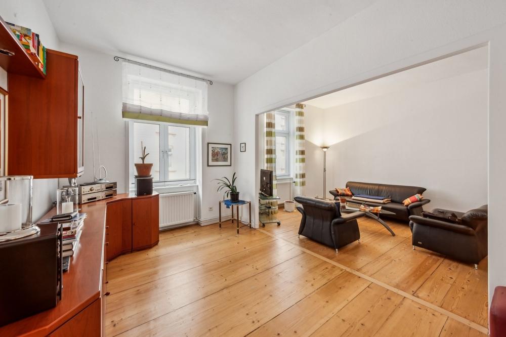 Wohn- und Arbeitszimmer - Ansicht 1 